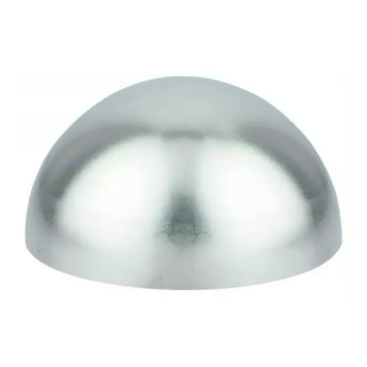 Cerf Dellier Calotte demi-sphère inox H 6,7 cm Ø 14 cm De Buyer