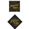 Cerf Dellier Carrés azyme Joyeuses Fêtes (x24) Outlet