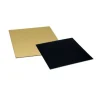 Cerf Dellier Cartons carrés or/noir 24 x 24 cm PATISDECOR (x5) Sale