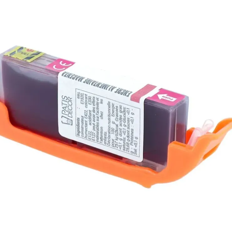 Cerf Dellier Cartouche d'encre alimentaire magenta pour MG5150/MG5250/MG5350/IP4850 Clearance