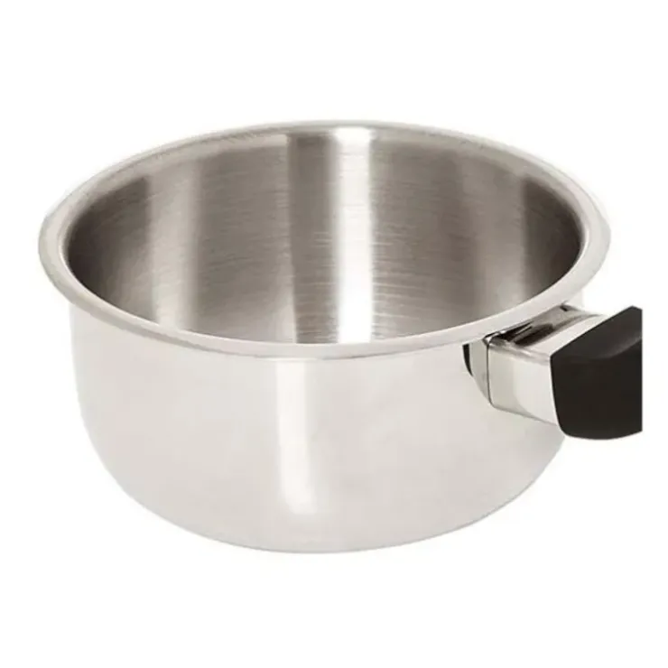 Cerf Dellier Casserole Acier Inox Argenté