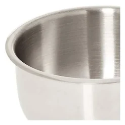 Cerf Dellier Casserole Acier Inox Argenté