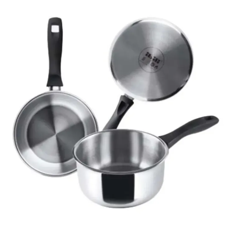 Cerf Dellier Casserole Acier Inox Argenté