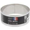 Cerf Dellier Cercle à mousse inox H 4,5 cm Ø 11 cm Discount