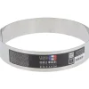 Cerf Dellier Cercle à mousse inox H 4,5 cm Ø 20 cm Best