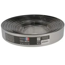 Cerf Dellier Cercle à mousse inox H 4,5 cm Ø 10 cm Clearance