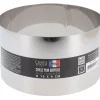 Cerf Dellier Cercle à pain surprise inox H 9 cm Ø 16 cm
