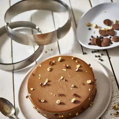 Cerf Dellier Cercle à pâtisserie extensible inox 18 à 36 cm H 3 cm De Buyer Online