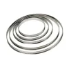 Cerf Dellier Cercle à tarte inox à bords roulés H 2 cm Clearance