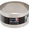 Cerf Dellier Cercle à vacherin inox H 6 cm Ø 12 cm Discount