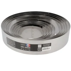 Cerf Dellier Cercle à vacherin inox H 6 cm Ø 14 cm Hot