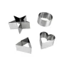 Cerf Dellier Cercles de présentation inox assortis H 5 cm Outlet