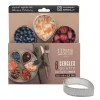 Cerf Dellier Cercles tarte "goutte" perforé en inox - 9,5 x 8 x 2,5 cm x 6 New