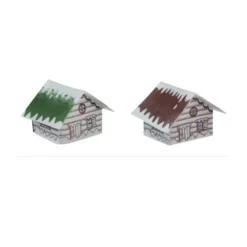 Cerf Dellier Chalets blancs en azyme assortis (x70) Best