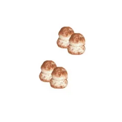 Cerf Dellier Champignon cacao ø 1,7 cm (x100) Hot