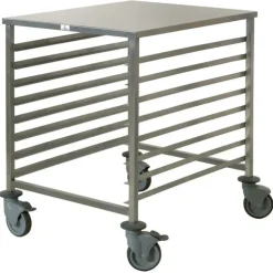 Cerf Dellier Chariot de fermentation inox 60x80 cm entrée 600 8 niveaux