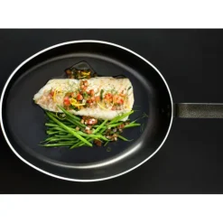 Cerf Dellier Chef poêle ovale anti-adhérente 40 cm Online