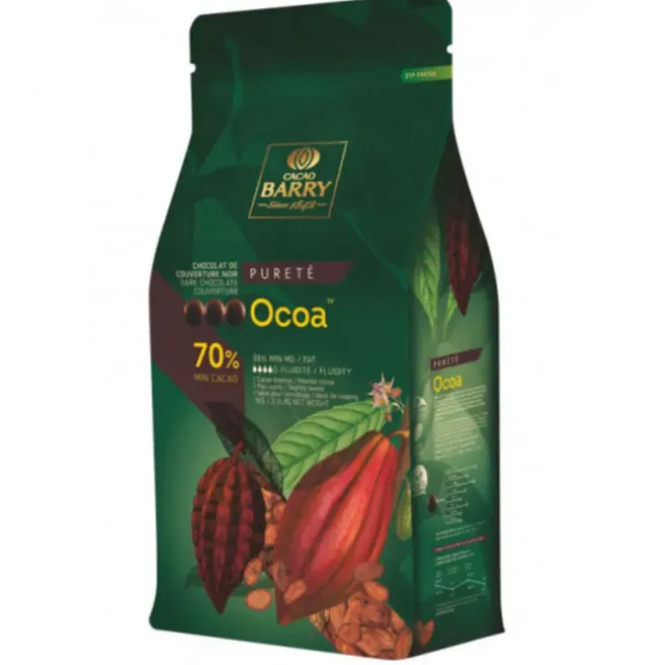Cerf Dellier Chocolat de Couverture Noir Ocoa 70 % 1 Kg Discount
