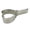 Cerf Dellier Coeur inox extensible 12 à 26 cm H 7 cm Sale