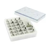 Cerf Dellier Coffret 26 douilles décors inox Discount