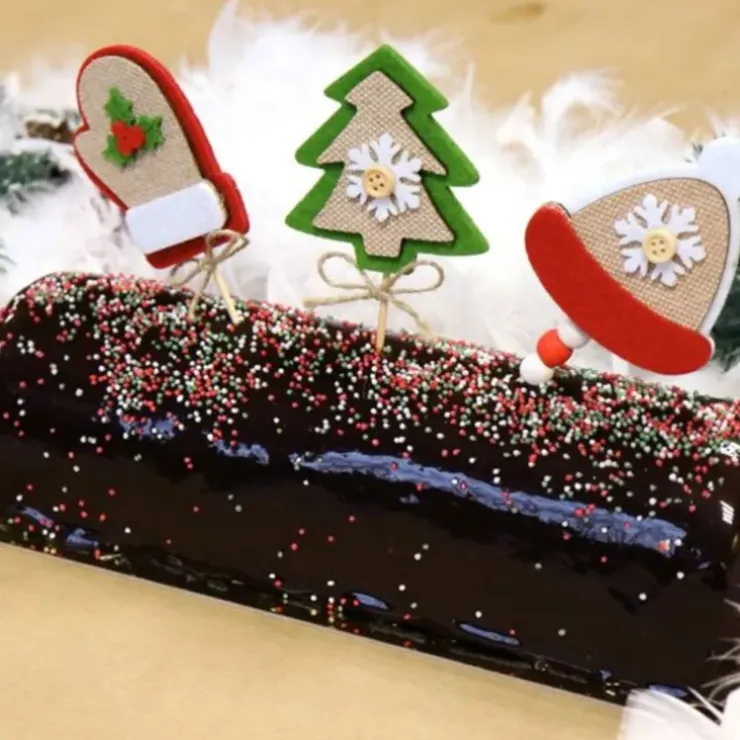 Cerf Dellier Coffret Ma bûche de Noël Online