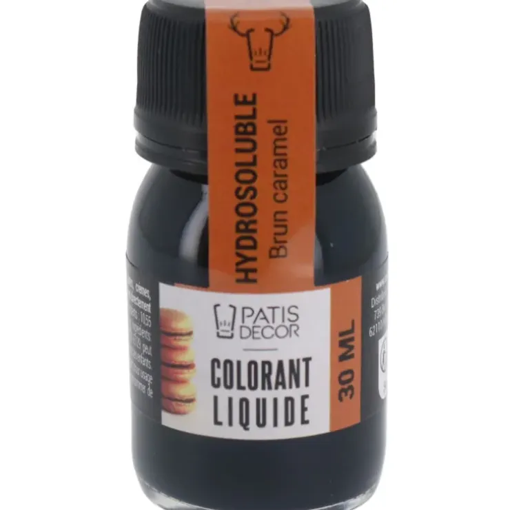 Cerf Dellier Colorant liquide hydrosoluble brun caramel 30 ml Best
