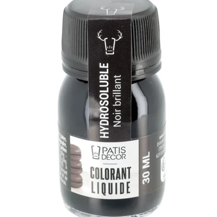 Cerf Dellier Colorant liquide hydrosoluble noir brillant 30 ml Online
