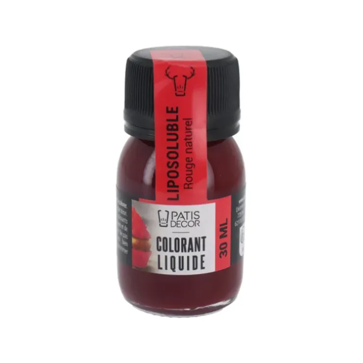 Cerf Dellier Colorant liquide liposoluble rouge naturel 30 ml Clearance