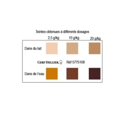 Cerf Dellier Colorant poudre alimentaire Chocolat 100 g Clearance