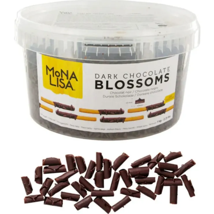 Cerf Dellier Copeaux de chocolat noir Mona Lisa 1 kg Best