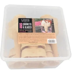 Cerf Dellier Cornets à glace en azyme aux édulcorants - 2 boules (x 18) Clearance