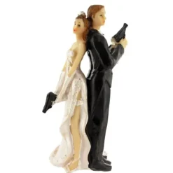 Cerf Dellier Couple de mariés Agents Secrets Hot