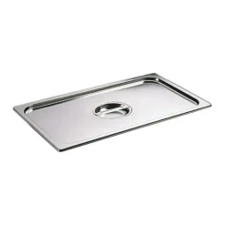 Cerf Dellier Couvercle inox avec poignée GN 1/1 - pour bac gastronorme sans anse Discount
