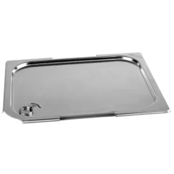 Cerf Dellier Couvercle inox étanche GN 1/2 - pour bac gastronorme avec anses fixes ou escamotables Clearance