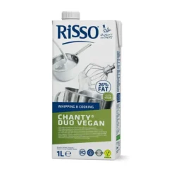 Cerf Dellier Crème pour foisonnement et cuisson Risso Chanty Duo Vegan Discount