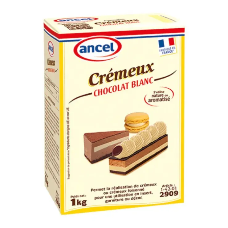 Cerf Dellier Crémeux chocolat blanc 1 kg Outlet