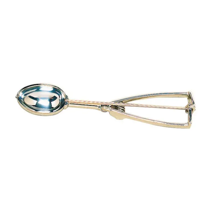 Cerf Dellier Cuillère à glace inox à pince ovale 30 portions au litre 62x43 mm Outlet