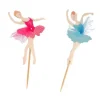 Cerf Dellier Cupcake Toppers Ballerines assorties (x 12) Clearance