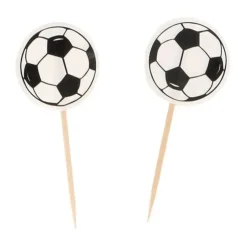 Cerf Dellier Cupcake Toppers Ballon de Foot (x 25) Online