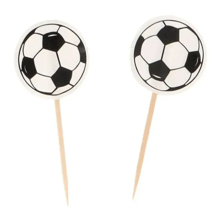 Cerf Dellier Cupcake Toppers Ballon de Foot (x 25) Online