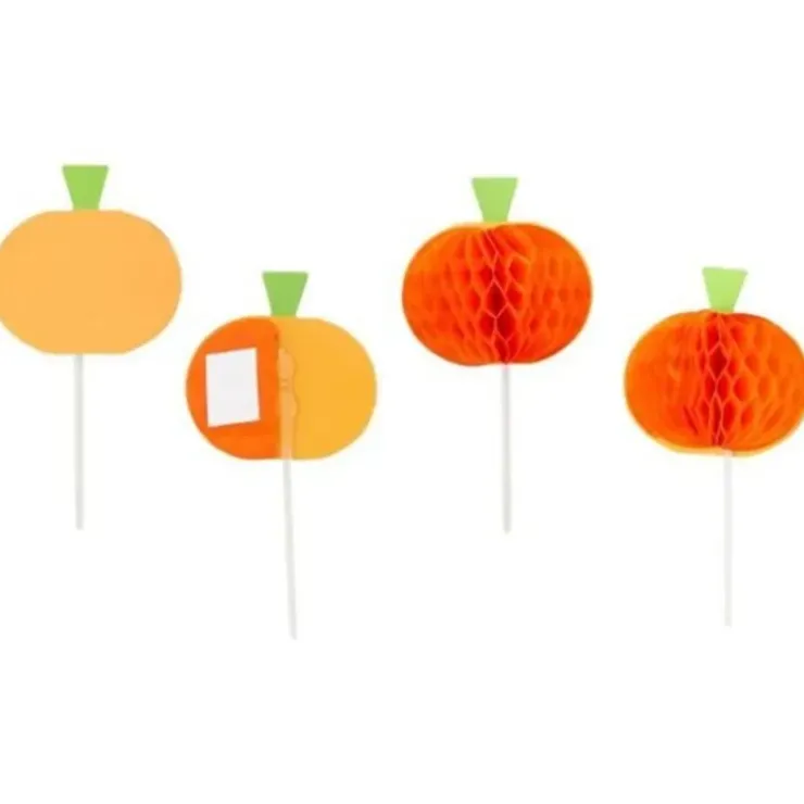 Cerf Dellier Cupcake Toppers citrouille Wilton (x12) Sale