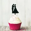 Cerf Dellier Cupcake Toppers Couples (x 8) Best