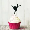 Cerf Dellier Cupcake Toppers Danseuse (x 8) Clearance