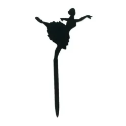 Cerf Dellier Cupcake Toppers Danseuse (x 8) Clearance