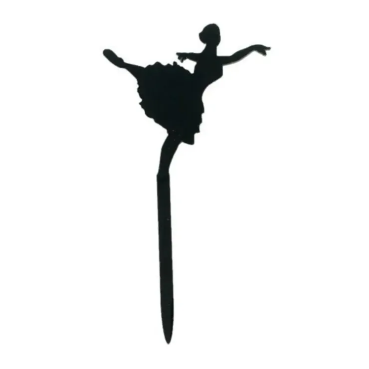 Cerf Dellier Cupcake Toppers Danseuse (x 8) Clearance
