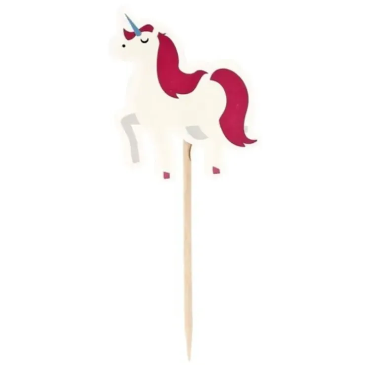Cerf Dellier Cupcake Toppers Licorne (x 12) Discount