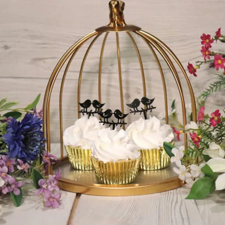 Cerf Dellier Cupcake Toppers Love Birds (x 8) Online