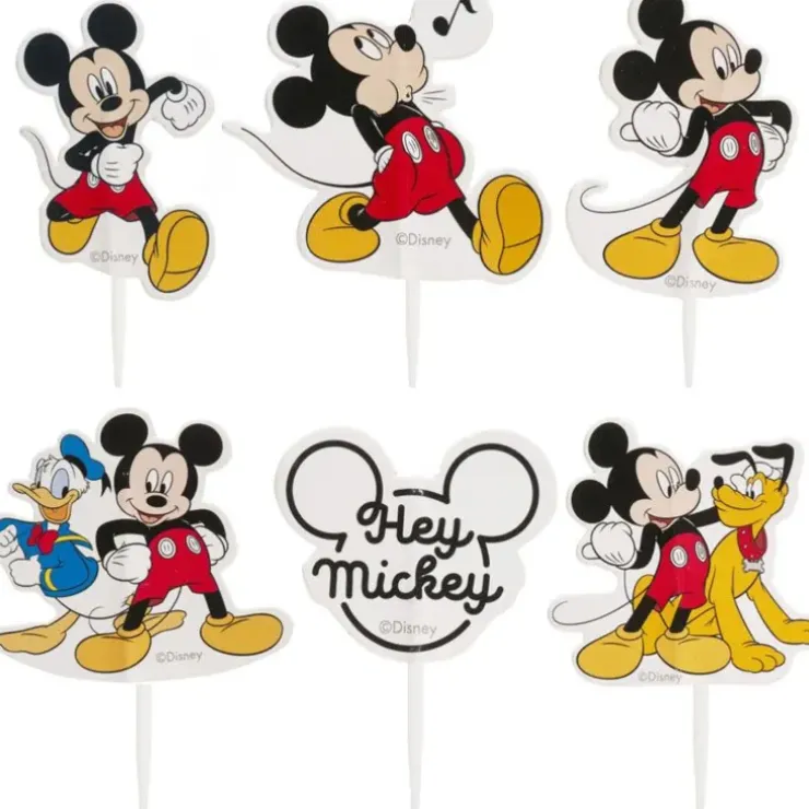 Cerf Dellier Cupcake Toppers Mickey assortis (x30) Online