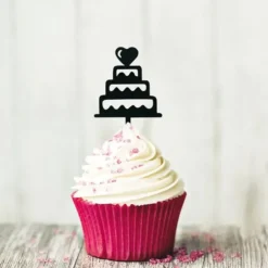 Cerf Dellier Cupcake Toppers Pièces montées (x 8) Outlet