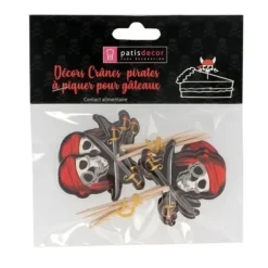 Cerf Dellier Cupcake Toppers Pirates (x 12) Sale
